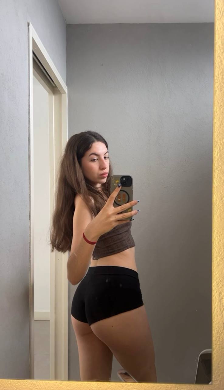 Amber in her underwear in Sacramento